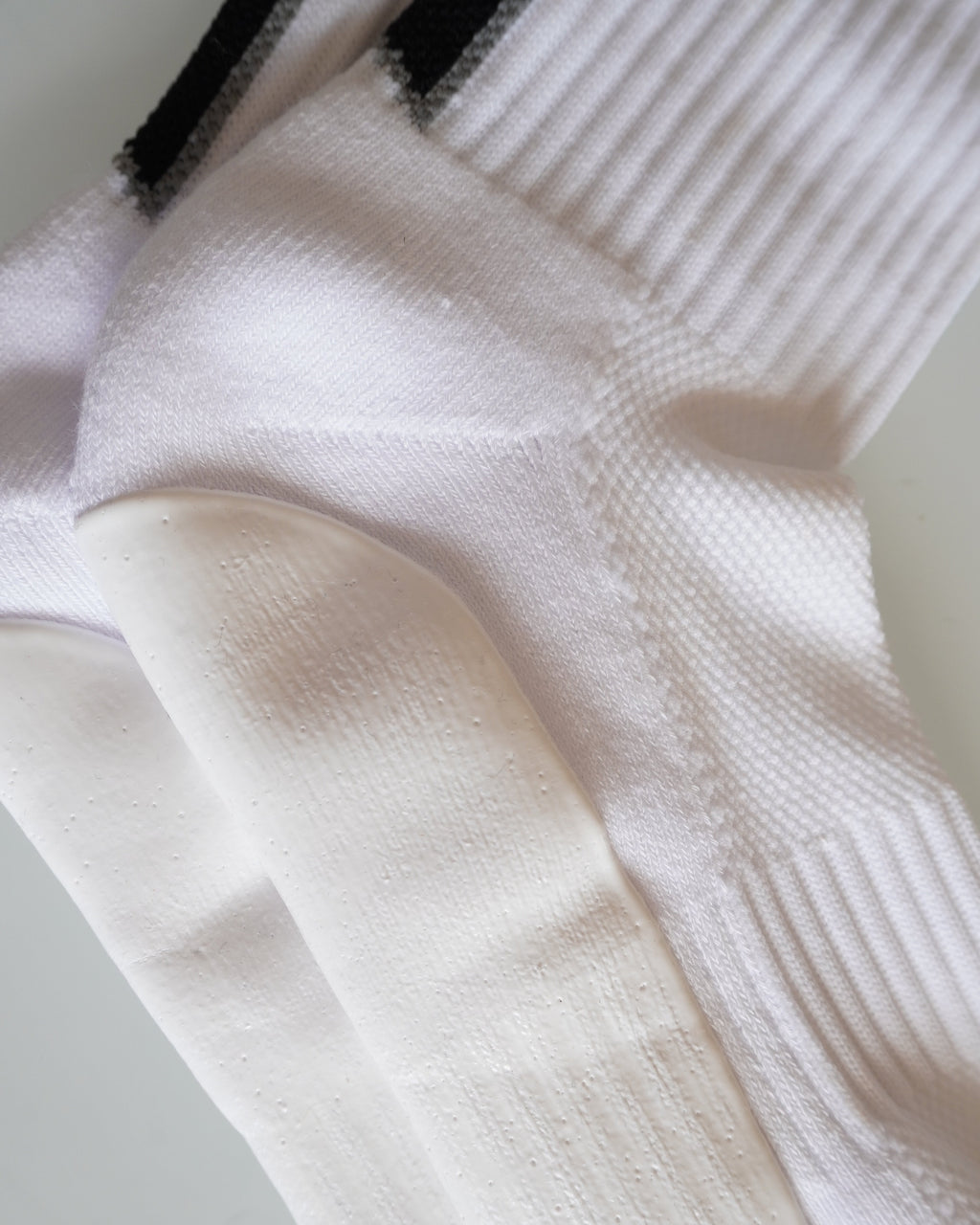WHITE FULL GRIP TRAINING SOCKS - NO SLIP PERFORMANCE